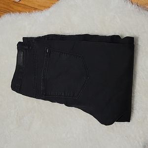Garage Black High Rise Jeans with Studs